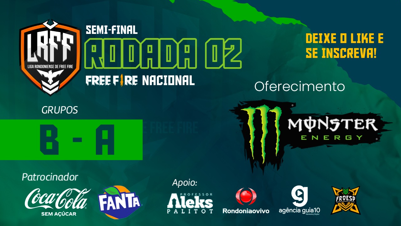 LRFF – Assista ao vivo Semi-Final, rodada 2 (A e B) do Free Fire nacional