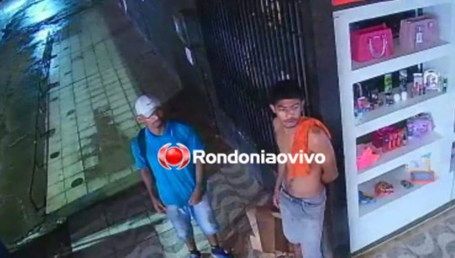ASSISTA: Vídeo mostra criminosos furtando 40 relógios em loja 