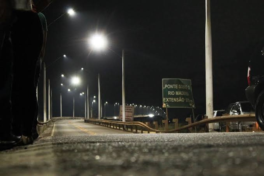 INSANO: Marido agride e ameaça jogar mulher da ponte sobre o Rio Madeira 