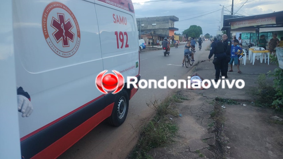 OMISSÃO: Motorista foge após atropelar ciclista na Rio de Janeiro