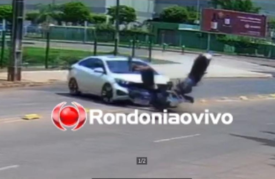 VÍDEO: Câmera de monitoramento registra grave batida na Avenida Calama