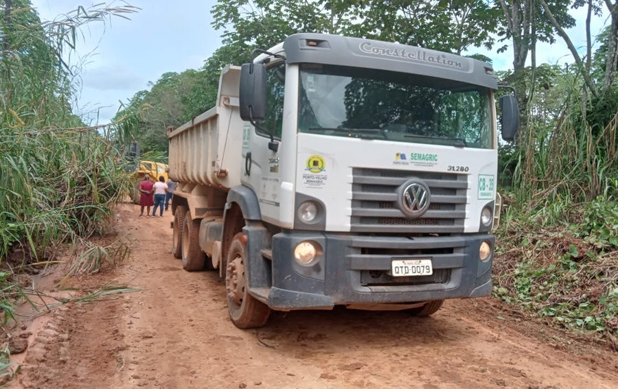 MELHORIAS: Após reportagem, Semagric deu as caras na Estrada do Belmont