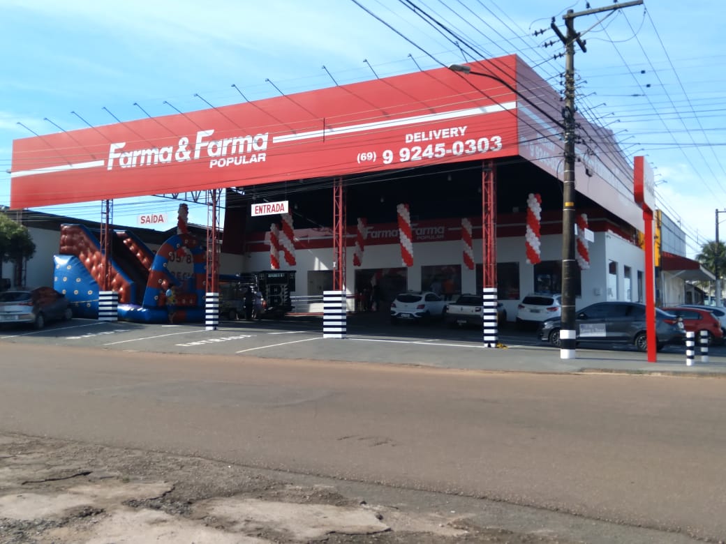 É HOJE: Inauguração da Farma & Farma terça (30) em Porto Velho