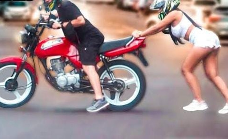 ENGANOU: Casal finge estar com moto no 'prego' e assalta rapaz que tentou ajudar