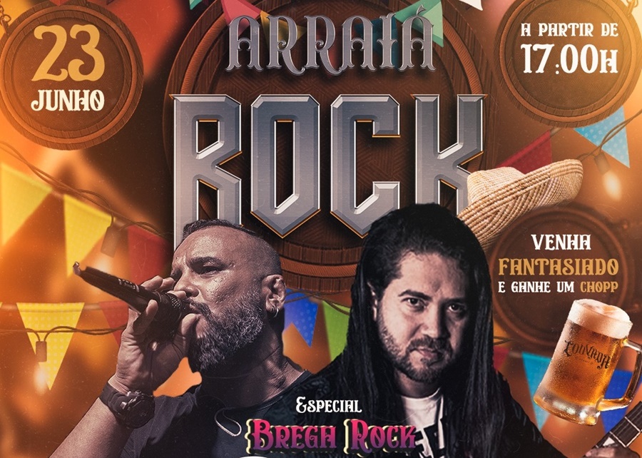 ARRAIÁ COM ROCK: Confira a agenda semanal do grego original