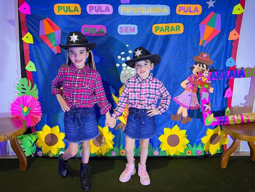 FESTA JUNINA: Alegria e diversão no Arraial da Escola Infantil DG 