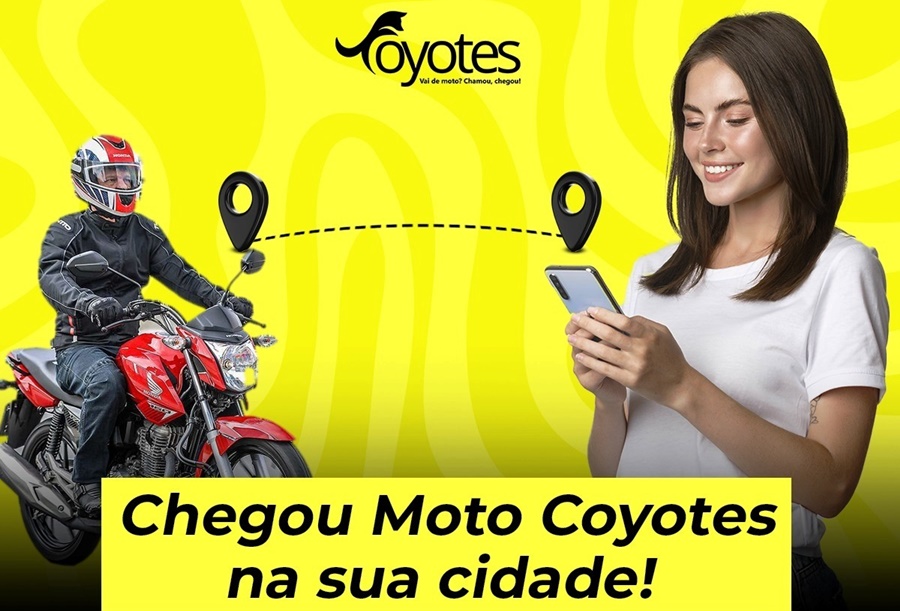 MOBILIDADE: Moto Coyotes, baixe o aplicativo e viva essa experiência