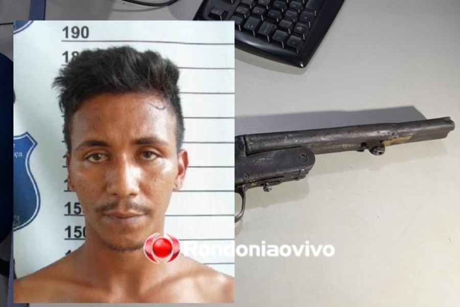 DENUNCIADO: Foragido que dizia ser xerife do bairro é preso se exibindo com arma