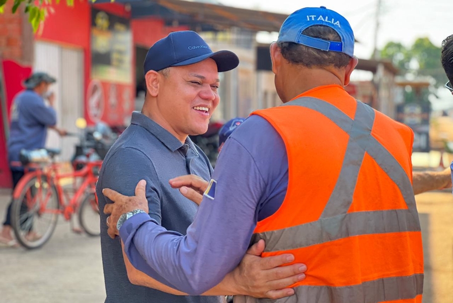 ISAQUE MACHADO: Vereador comemora a chegada de recapeamento em avenida da Zona Sul