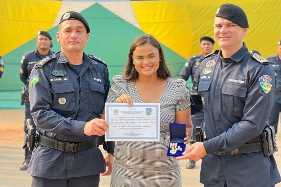 TAISSA SOUSA: Deputada é convidada para comemoração do 30º aniversário do 6º BPM Batalhão Mamoré