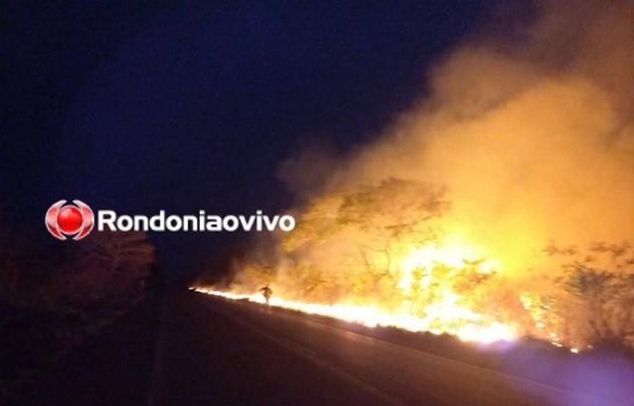 CRIME AMBIENTAL: Funcionário de fazenda é preso por colocar fogo em mata às margens da BR-364