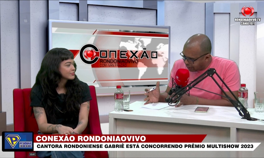 CONEXÃO RONDONIAOVIVO: Cantora rondoniense Gabriê está concorrendo Prêmio Multishow 2023