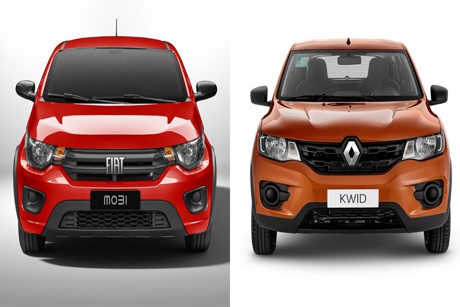 CARROS POPULARES: Veja aqui características entre Renalt Kwid e Fiat Mobi