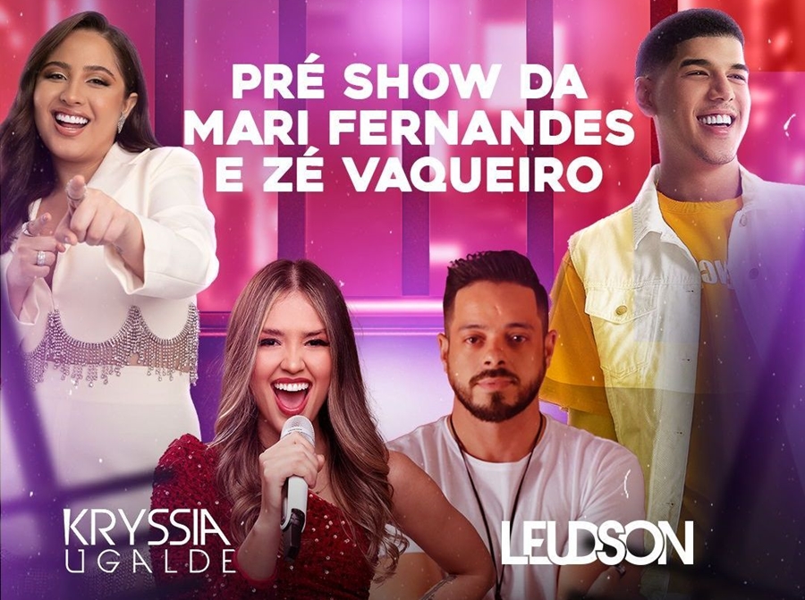 IMPERDÍVEL: Show duplo de Mari Fernandes e Zé Vaqueiro é neste sábado na Talismã 21