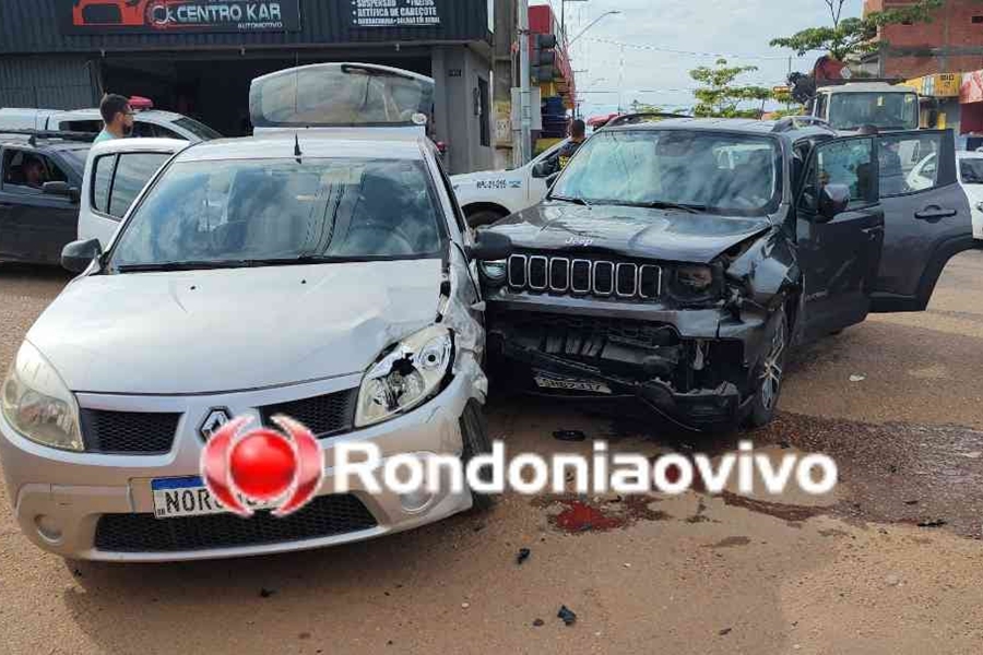 VÍDEO: Criminoso rouba carro Jeep e na fuga se envolve em acidente