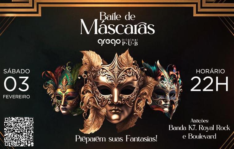 FESTA: Confira os nomes sorteados para o Baile de Máscaras no Grego Original Pub