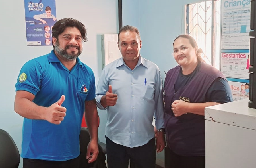 JURANDIR BENGALA: Vereador fiscaliza Unidade de Saúde na Vila Princesa e se compromete com melhorias