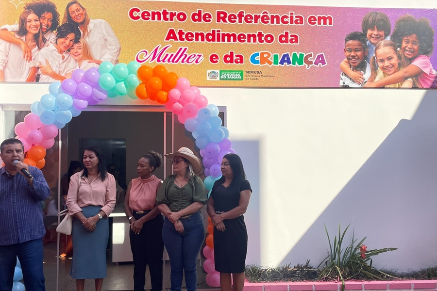 LINDOMAR GARÇON: Prefeito entrega Centro de Referência em Atendimento da Mulher e da Criança