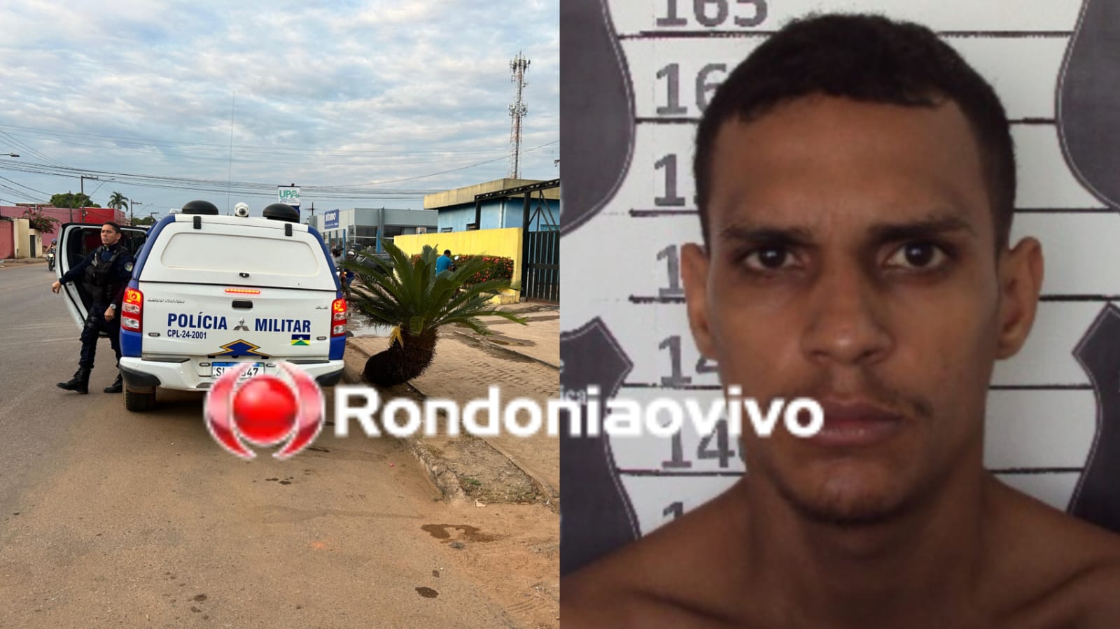 URGENTE: Foragido sofre ataque a tiros em Porto Velho 