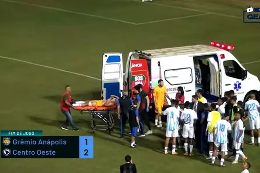 ABSURDO: Policial acerta tiro de borracha em jogador após partida em Goiás; veja