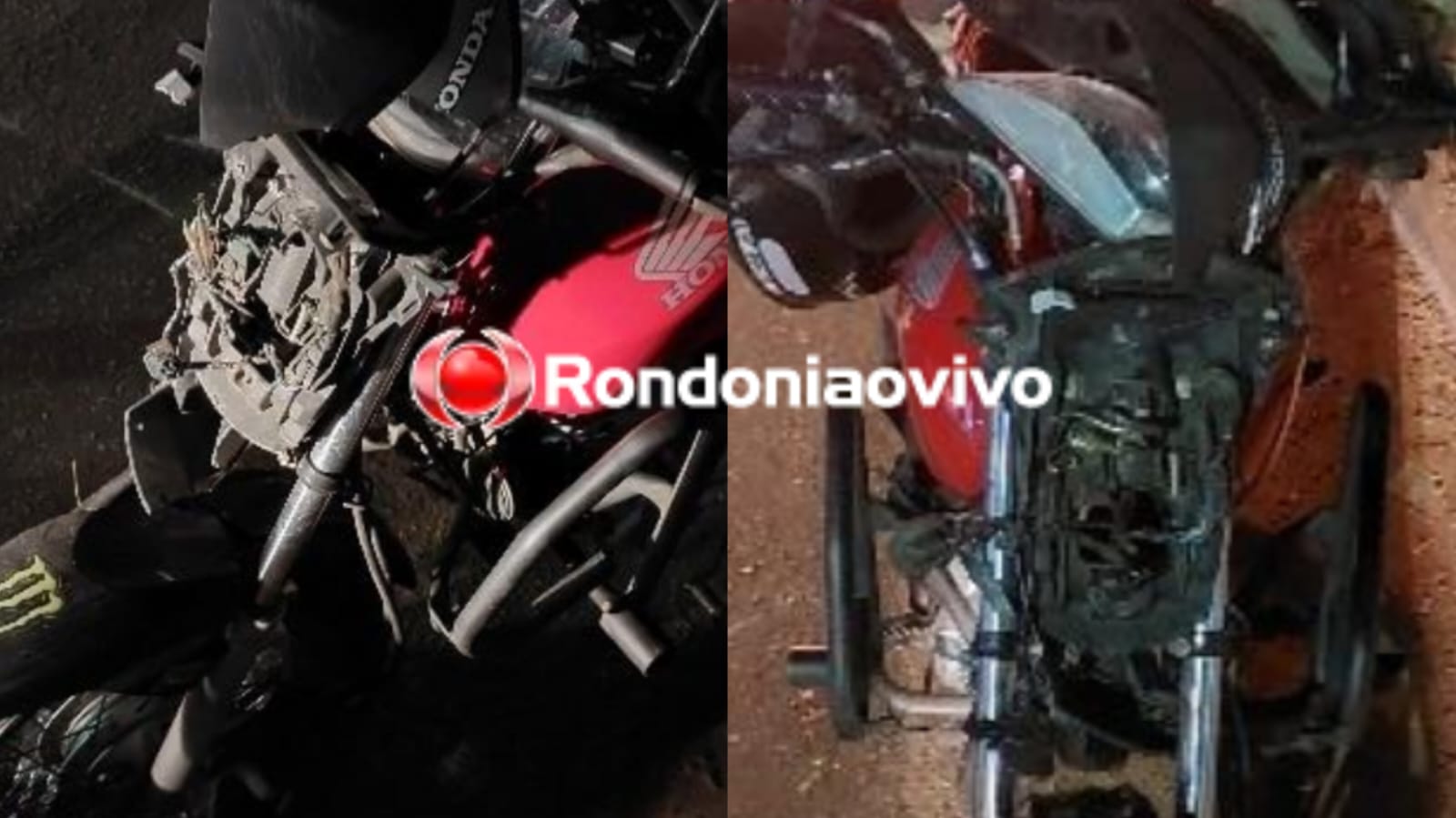 NA ROTATÓRIA: Motociclista provoca grave acidente e ainda xinga equipe do SAMU que o socorria