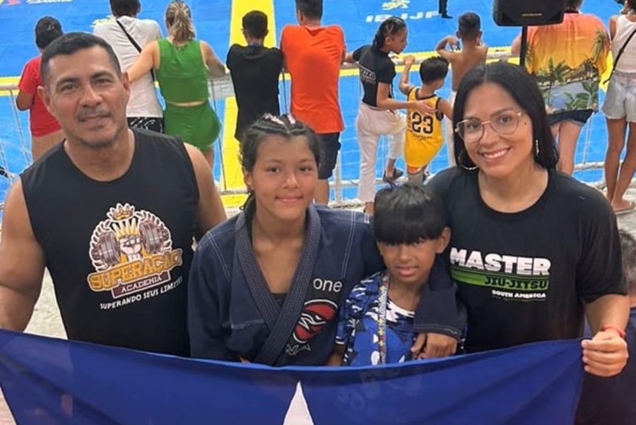 JIU-JITSU: Família vilhenense conquista medalhas e vitórias em competições internacionais