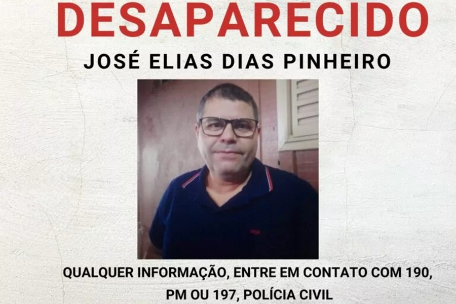 DESAPARECIDO: Homem de 51 anos some após sair de Cacoal com destino a Pimenta Bueno