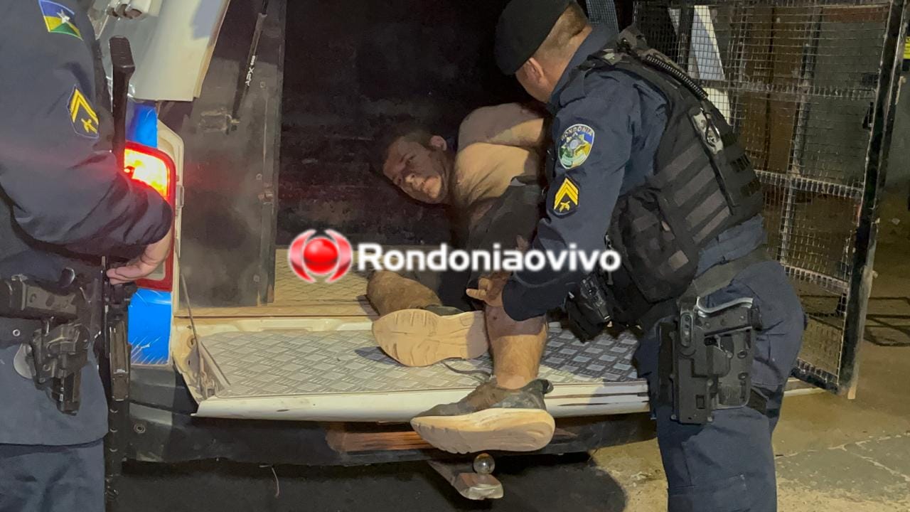 'DECRETADO': Foragido sai correndo de bando, escapa da morte, mas não da cadeia 