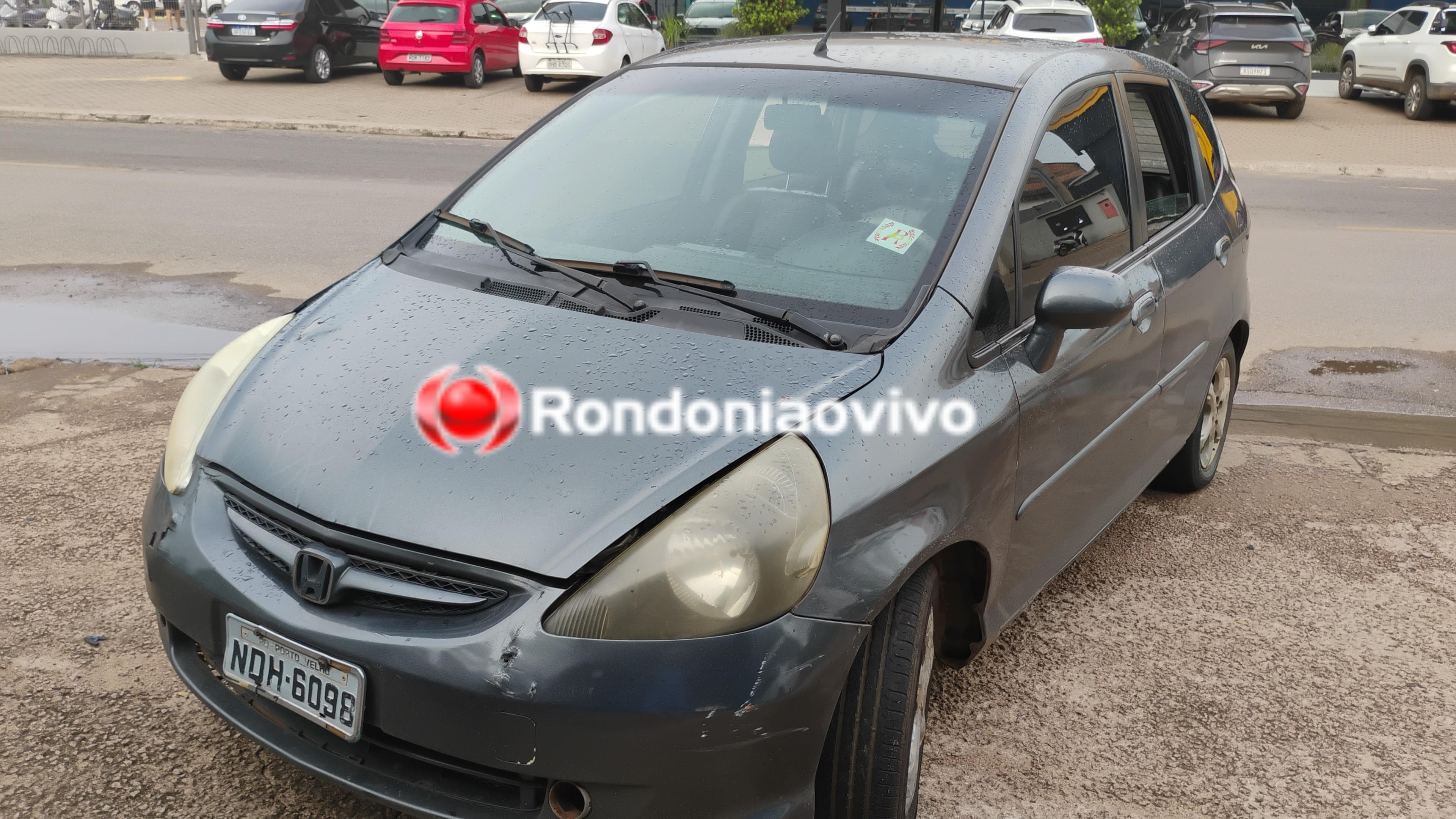 PC INVESTIGA: Carro roubado de jornalista é encontrado abandonado em Porto Velho 