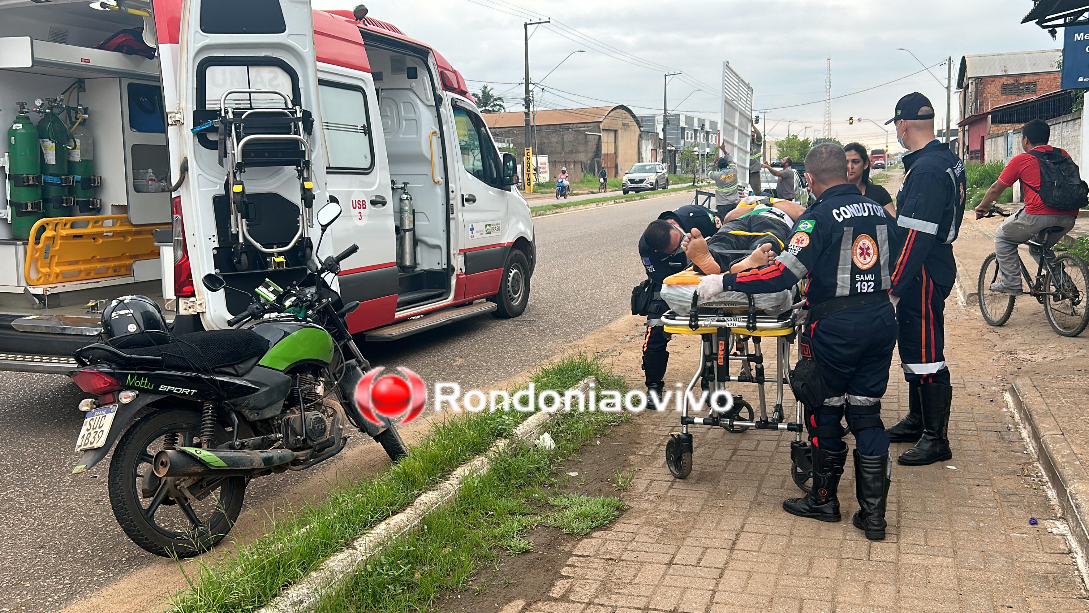 ASSISTA: Moto aplicativo fica desacordado após atropelar cachorro 'Caramelo'