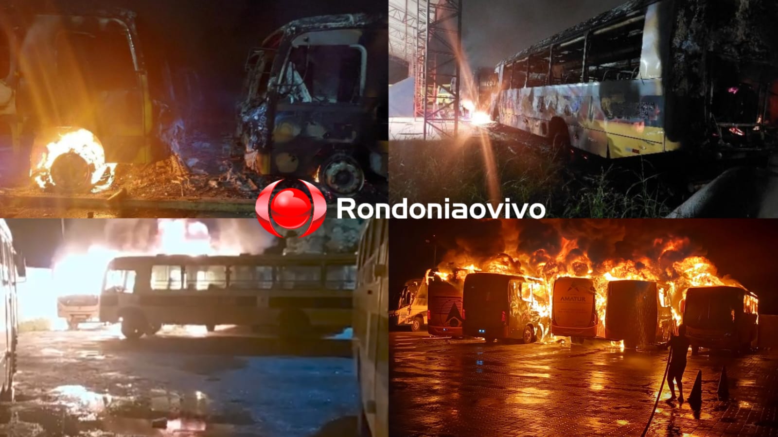 TERRORISMO: Quinze ônibus escolares são incendiados durante ataques