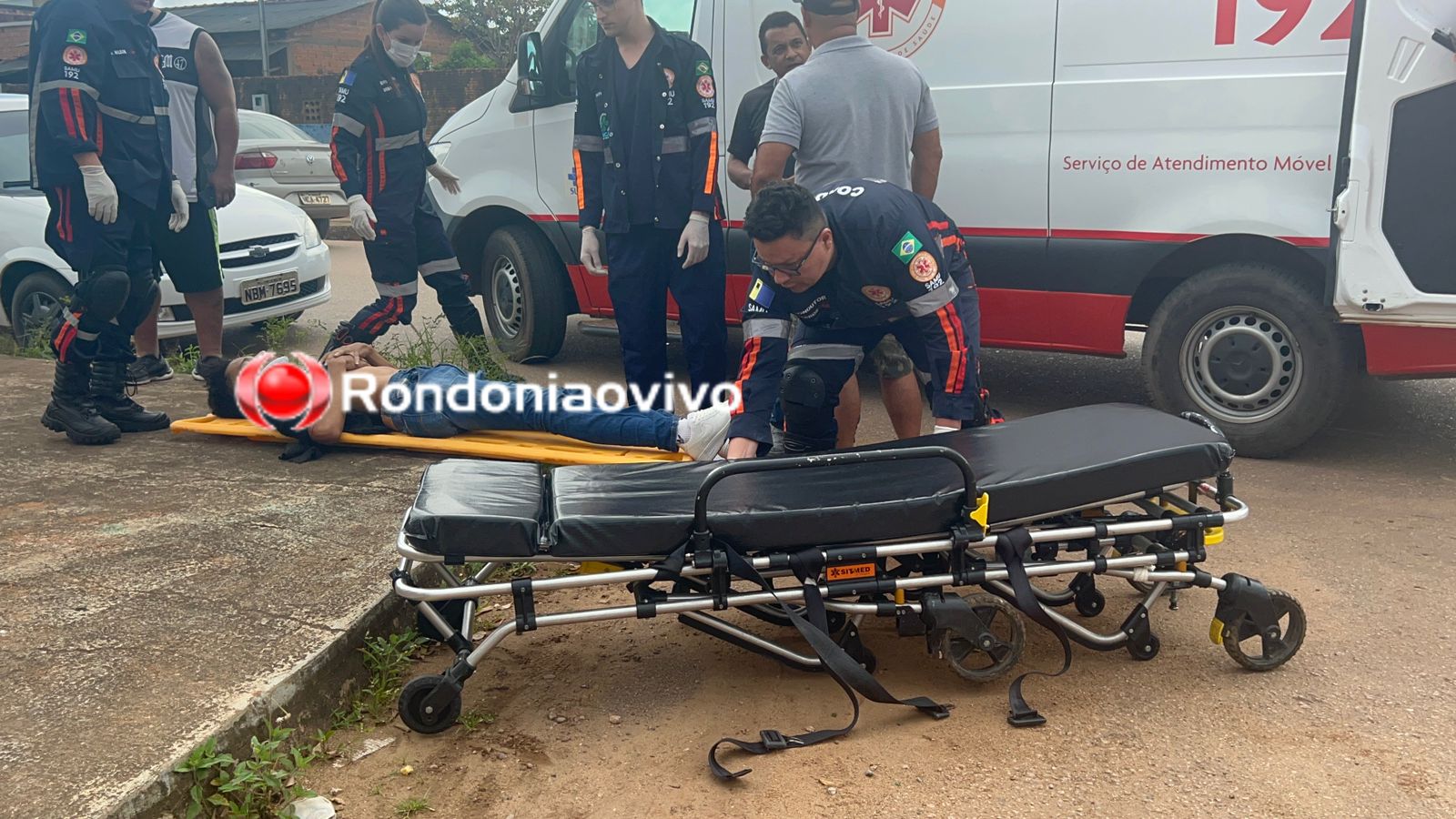 URGENTE: Motociclista sofre grave acidente em batida envolvendo caminhão