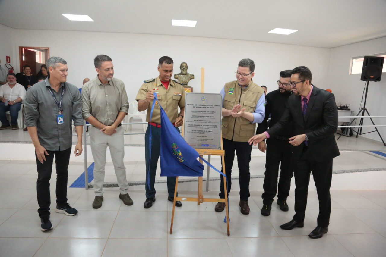 SEGURANÇA PÚBLICA: Governador entrega Centro de Ensino do Corpo de Bombeiros e reforça investimentos 