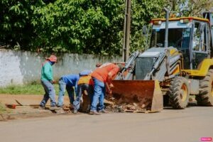 VILHENA: Prefeitura inicia obras de recapeamento em importantes vias da cidade