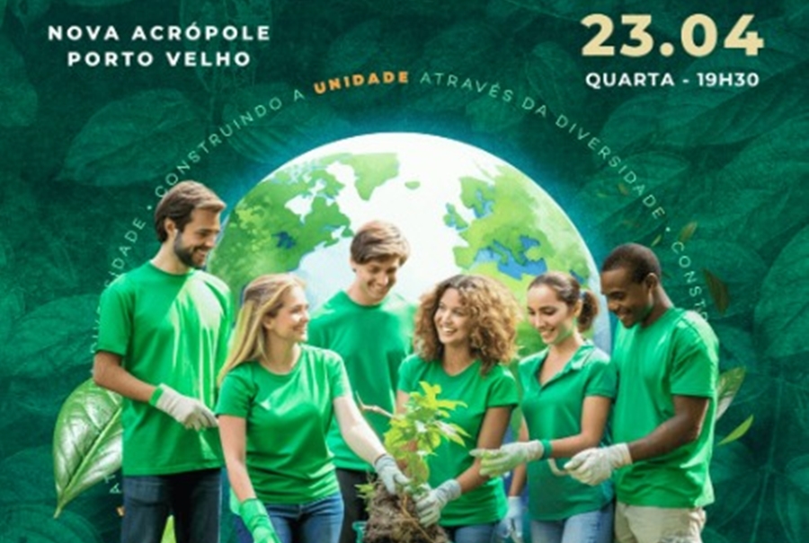 SUSTENTABILIDADE: Palestra gratuita marca o Dia Internacional da Mãe Terra em Porto Velho