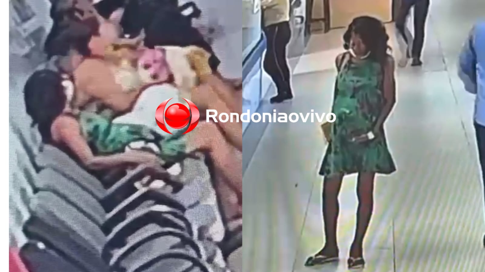 VEJA O VÍDEO: Grávida é filmada furtando celular de mulher na maternidade do HB