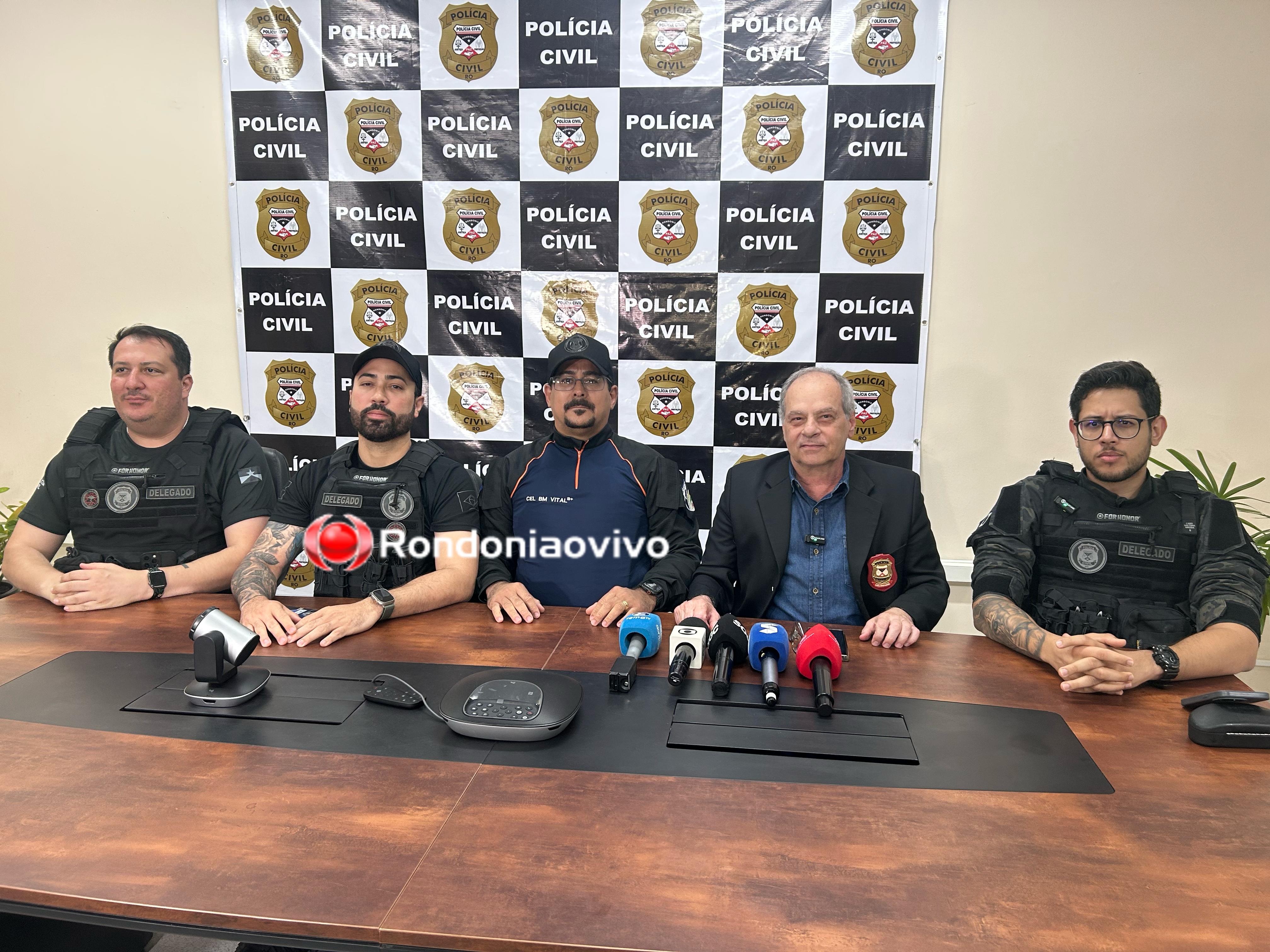 COLETIVA: Delegados e secretário detalham Operação Flash Point da PC