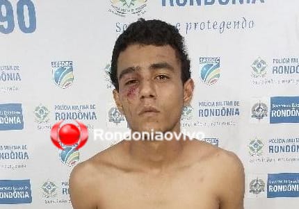 FLAGRADO: Acusado de furto em comércio é espancado por populares 