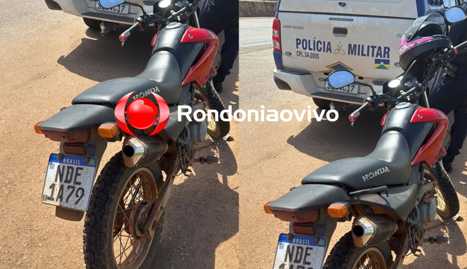 NA BR-364: Barbeiro é preso após pegar emprestada moto roubada com cliente 