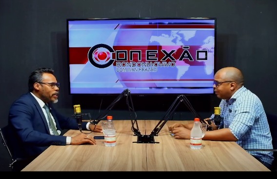 CONEXÃO RONDONIAOVIVO: Vereador Santana fala sobre atritos entre vereadores e Léo Moraes