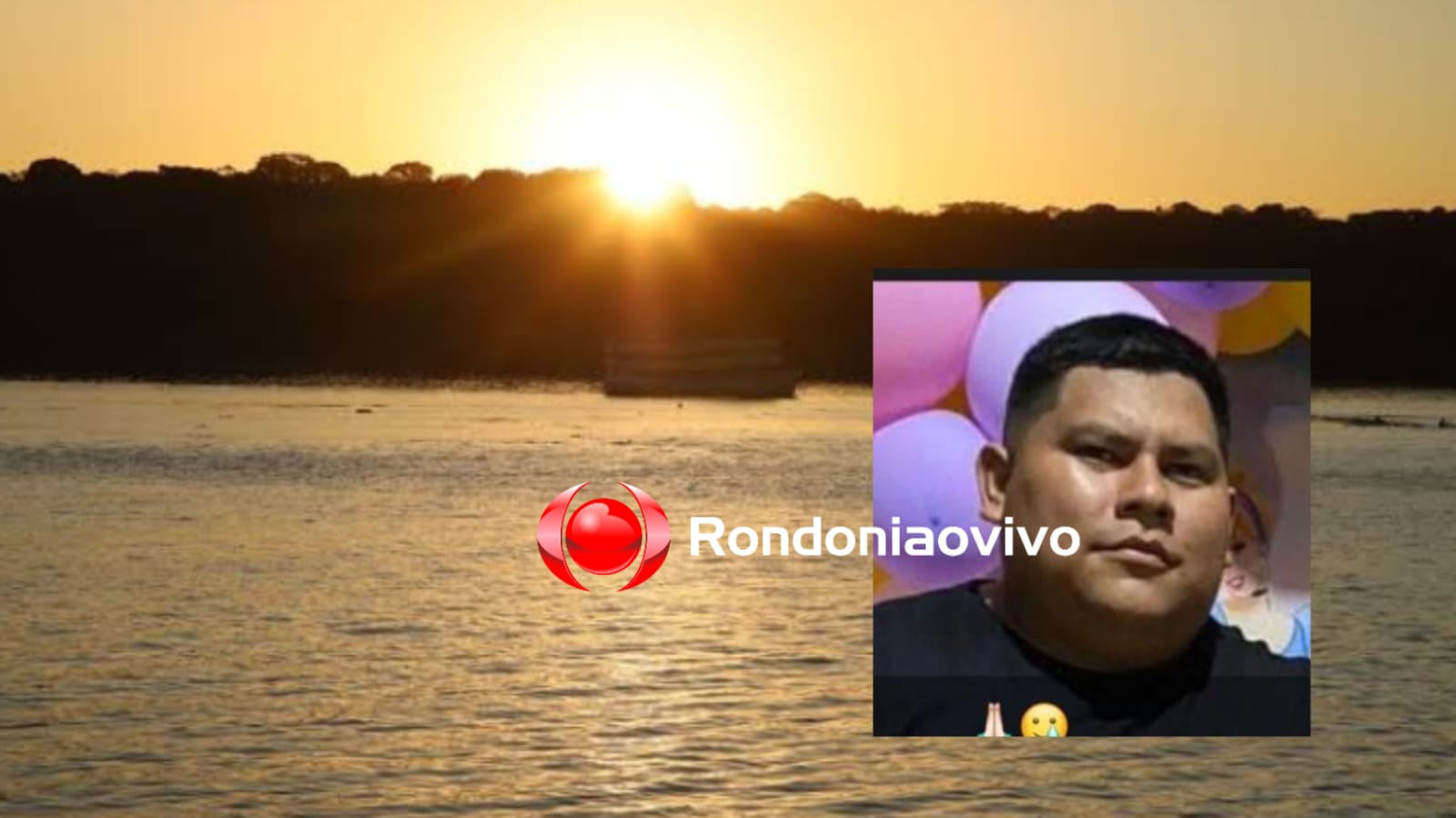 AFUNDOU: Homem desaparece no rio Madeira após naufrágio de embarcação 