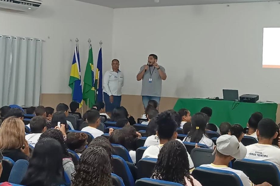 MAIO LARANJA: Prefeitura de Jaru promove rodada de palestras para crianças e adolescentes