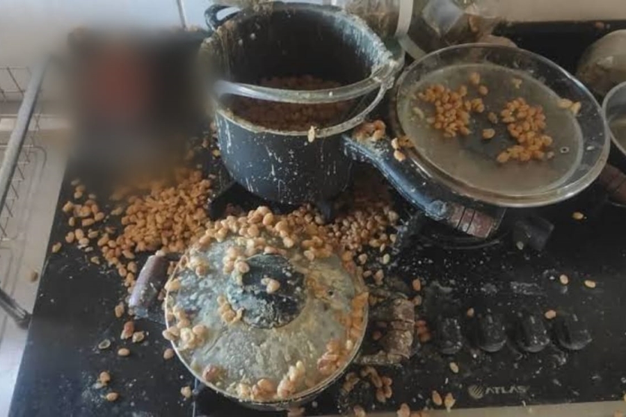 URGENTE: Panela de pressão explode e causa graves queimaduras em mulher 