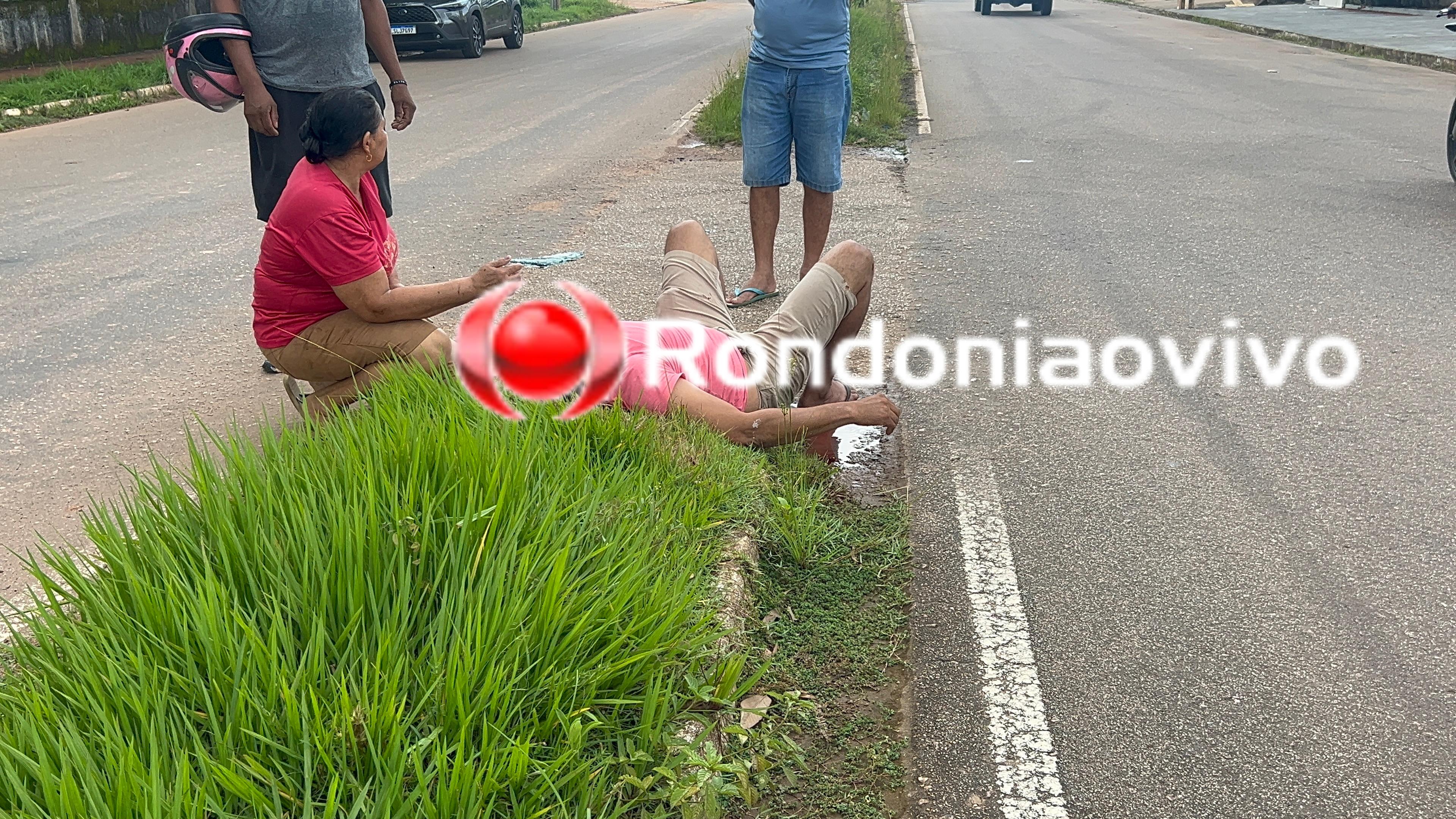 PRÓXIMO DA PF: Motorista invade preferencial e provoca grave acidente com motociclista