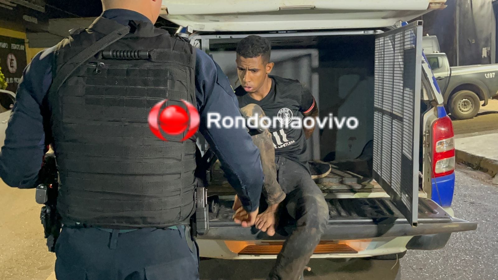 VULGO 'RATÃO': Foragido é preso em condomínio após roubar motoboy no Lagoa