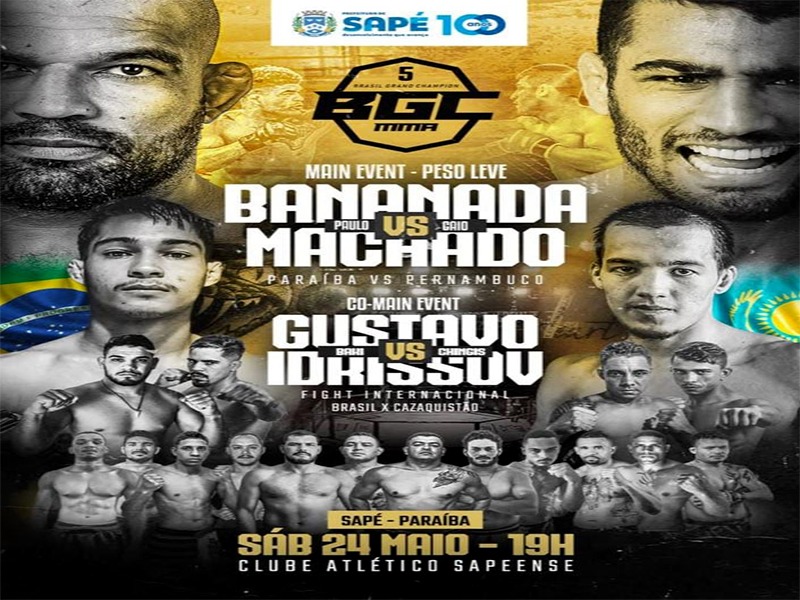 MMA: Árbitro rondoniense irá mediar luta internacional no Brasil Grand Champion 