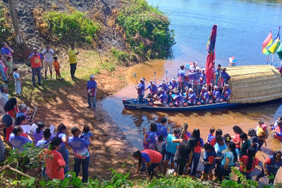 CULTURA RELIGIOSA: Romaria do Divino Espirito Santo está em Rolim de Moura do Guaporé 