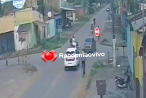 MOTORISTA AVANÇOU: Vídeo registra grave acidente com açougueiro na 7 de Setembro 