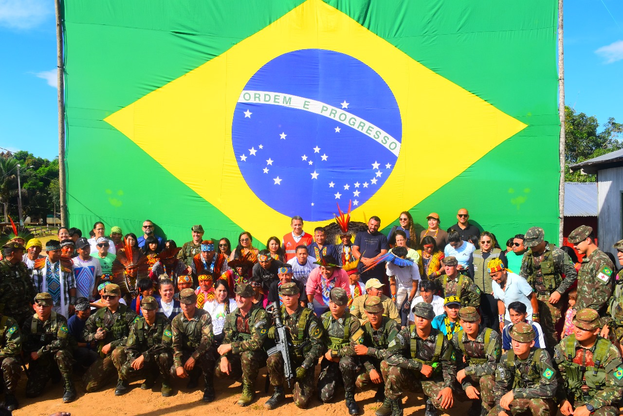 INDÍGENAS DA AMAZÔNIA: 17ª Brigada de Infantaria de Selva realiza Ações Cívico-Sociais em aldeias 