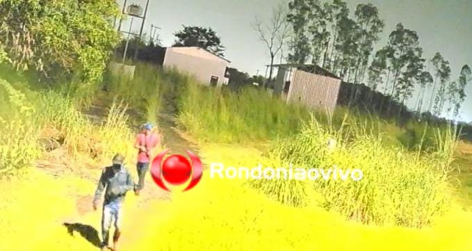 BR-364: Criminosos encapuzados trocam tiros com a polícia na antiga faculdade Faro 